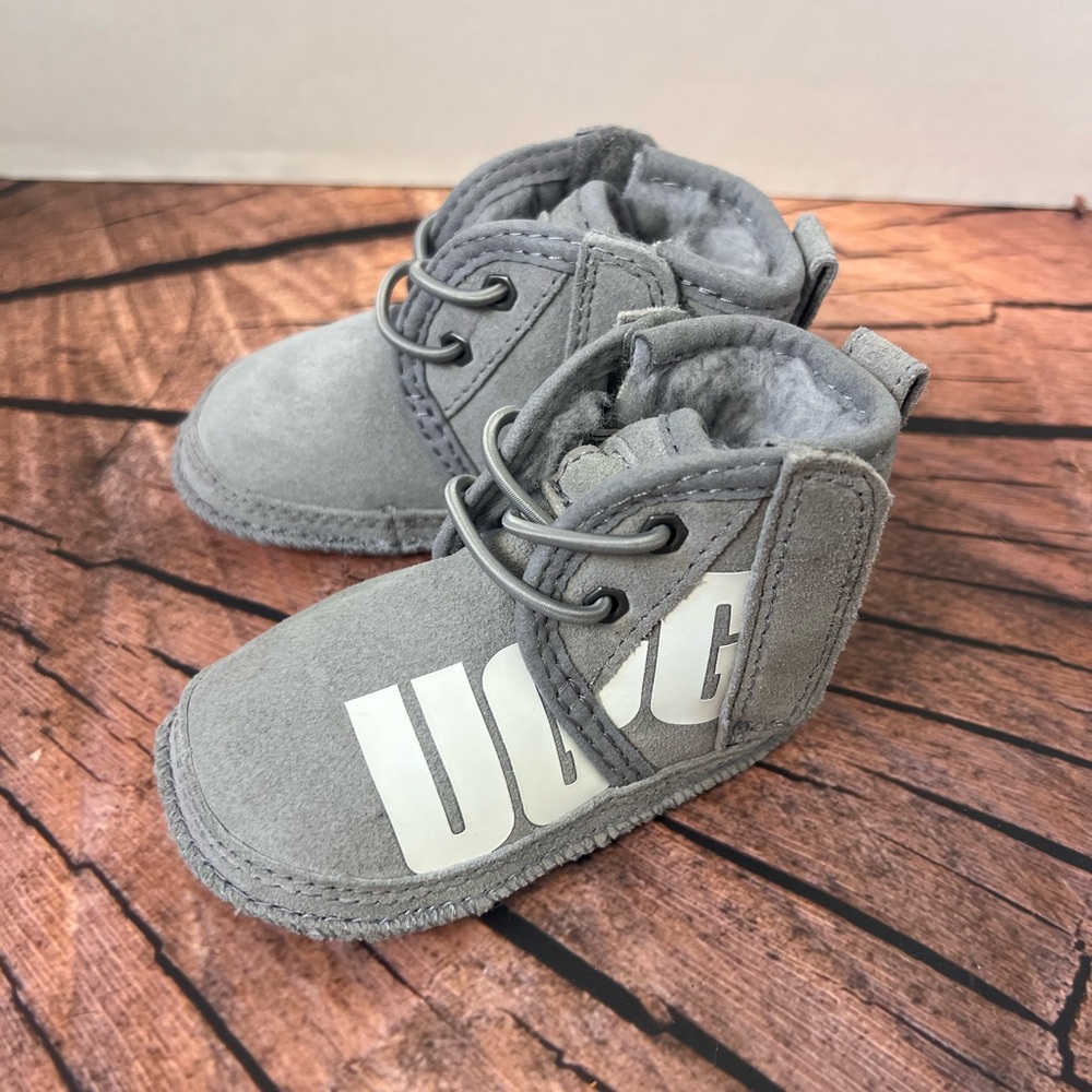 UGG Infant Gray Walker Shoes